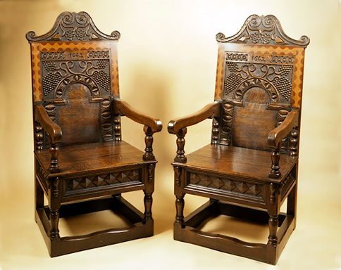 OC26 Joined Charles II Armchair