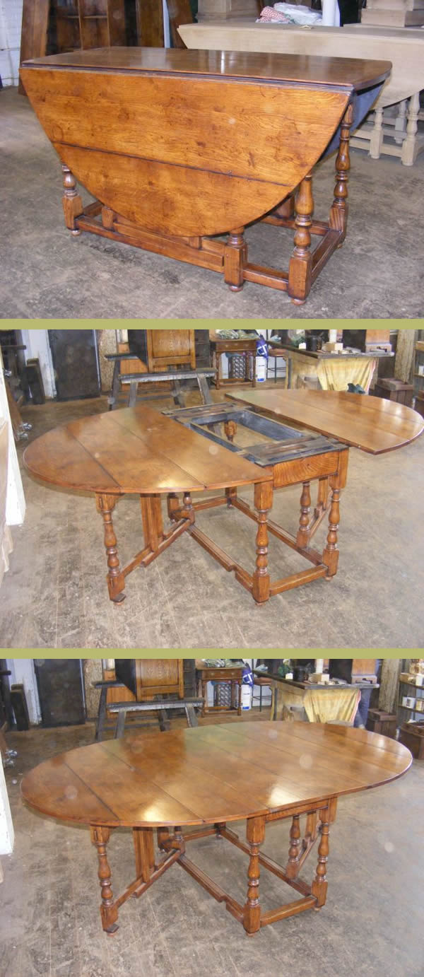 SC10815 Extending Gate Leg Table
