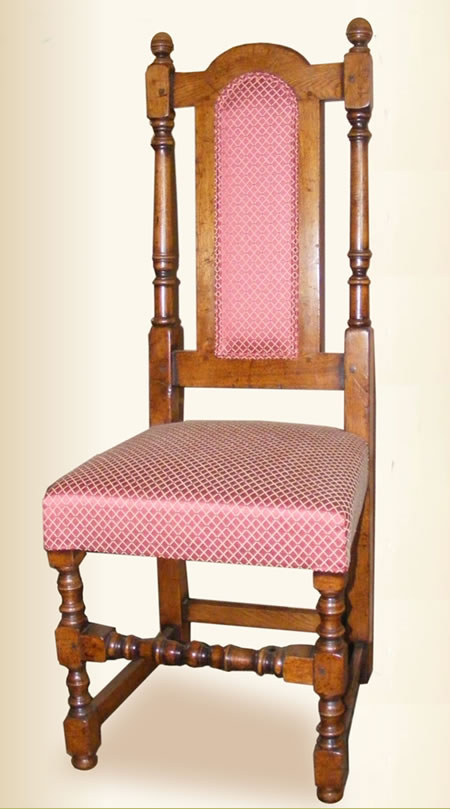 SC10823 Regal Chair with Upholstered Back